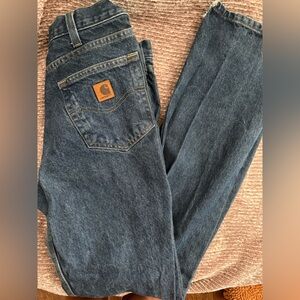 Carhartt Dark Blue Denim Jeans